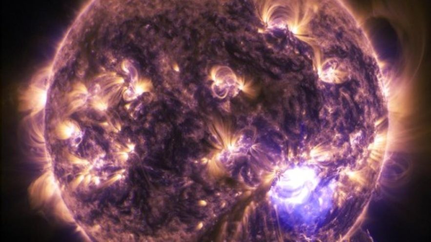 eruption solaire flare classe x