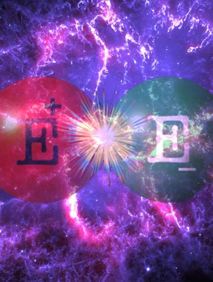 forme electron desequilibre matiere antimatiere