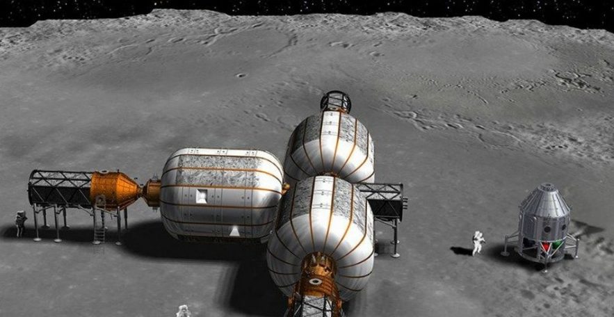 habitat module lunaire lune exploration spatiale