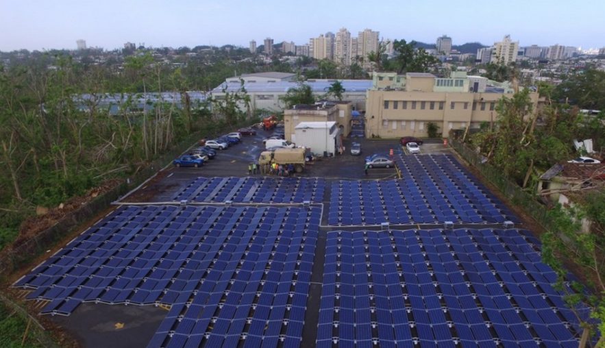 tesla énergie électricité porto rico ouragan hôpital