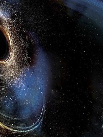 black hole simulation