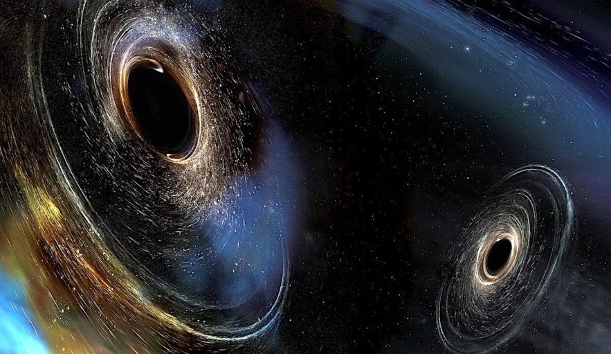black hole simulation