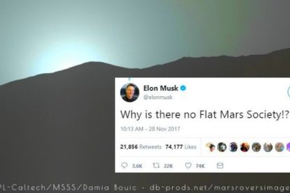 elon musk platiste terre plate sphérique conspiration