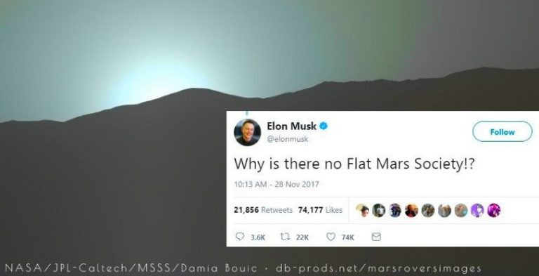 elon musk platiste terre plate sphérique conspiration