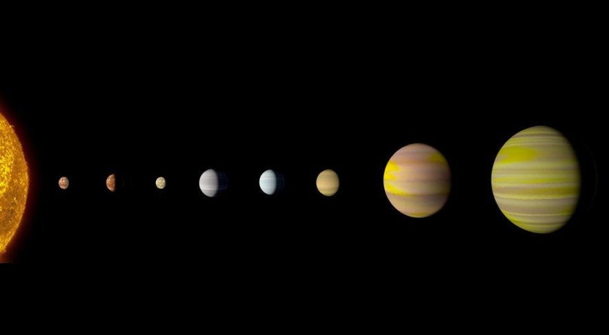 systeme stellaire kepler kepler90 nasa google IA intelligence artificielle