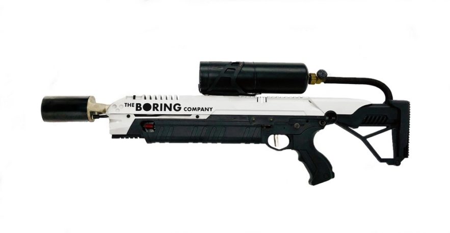lance-flammes flamme boring company elon musk spacex tesla