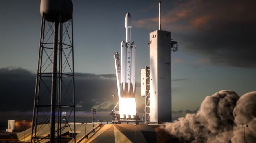 falcon heavy spacex elon musk fusée reutilisable