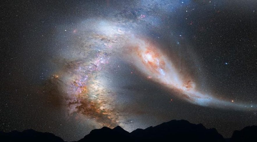 nouvelle estimation masse galaxie andromede