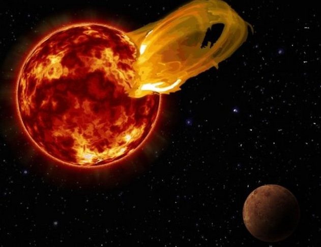 proxima du centaure centauri étoile explosion flaire éruption stellaire planète exoplanète