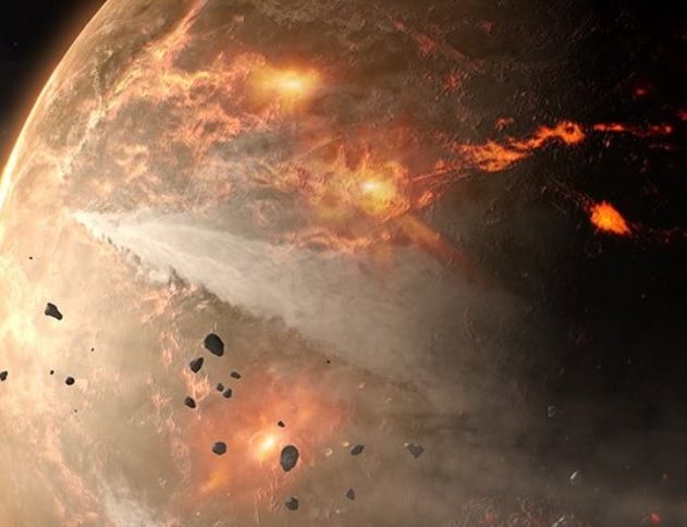 collision asteroide