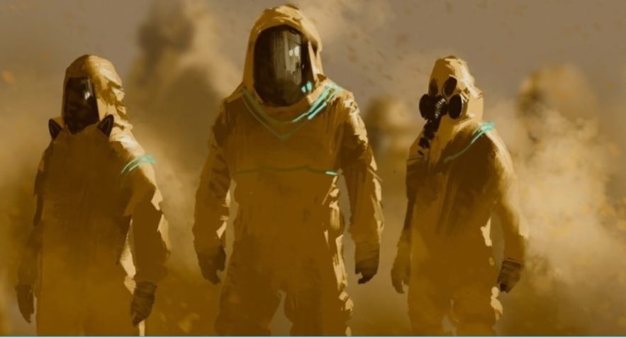 combinaison bio hazard