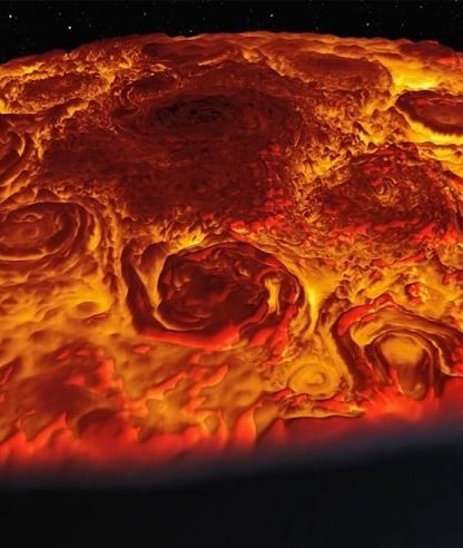 cyclones infrarouges jupiter