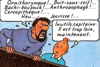 jurons capitaine Haddock tintin
