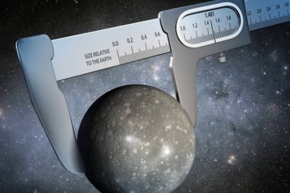 nasa taille planète mesure universelle