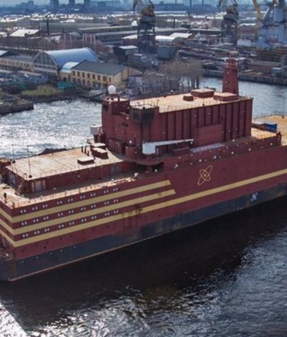 centrale nucleaire russie flottante reacteur