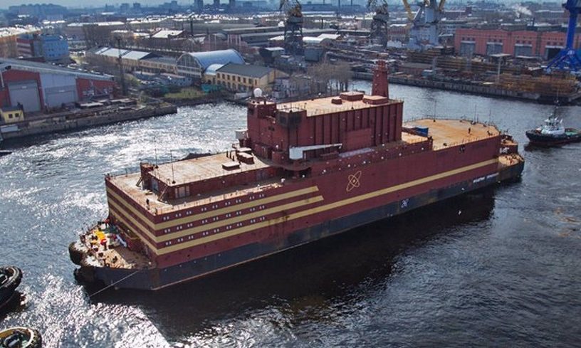 centrale nucleaire russie flottante reacteur