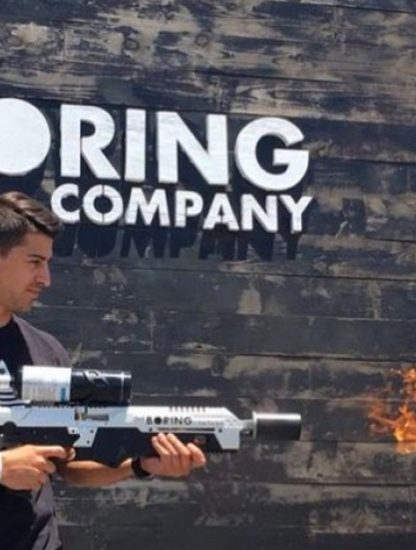 boring company lance flamme lanceflamme arme