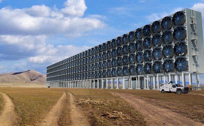 carbon dioxyde co2 capturer atmosphere rechauffement climatique climat
