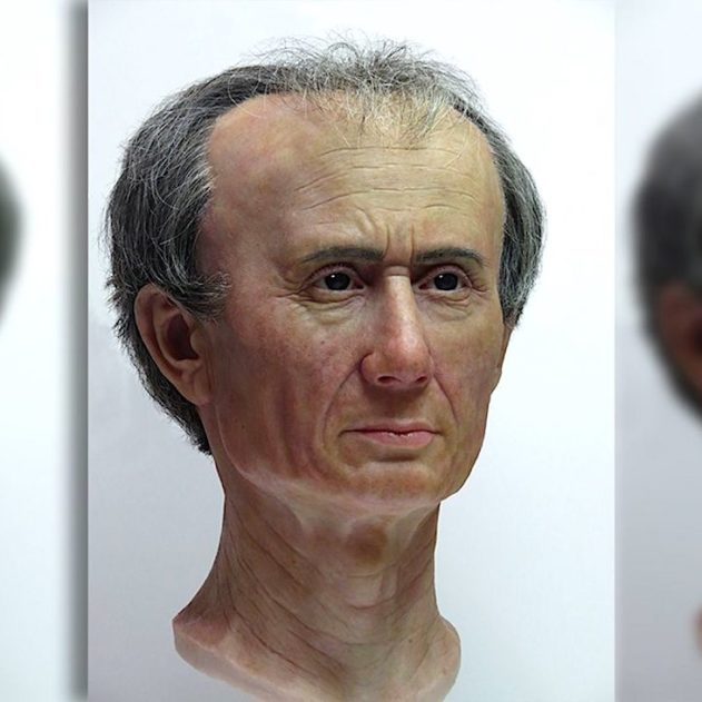 jules cesar visage 3d reconstitution