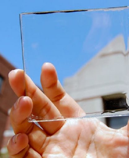 cellule solaire transparente