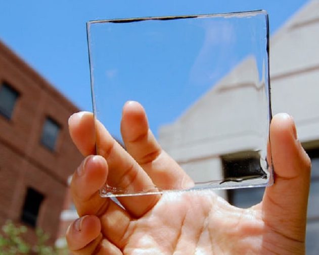 cellule solaire transparente