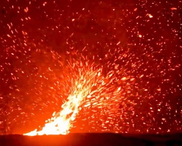 tornade volcanique kilauea lavanade