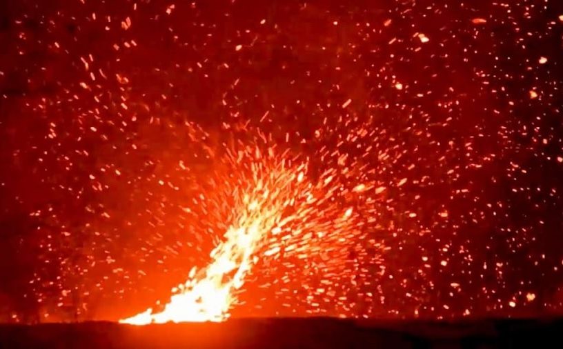 tornade volcanique kilauea lavanade