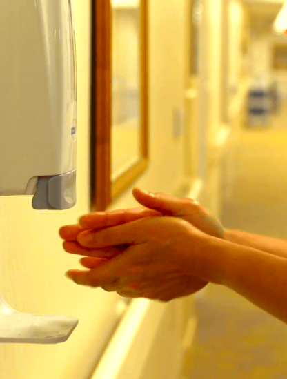 desinfectant mains alcool resistance bacteries