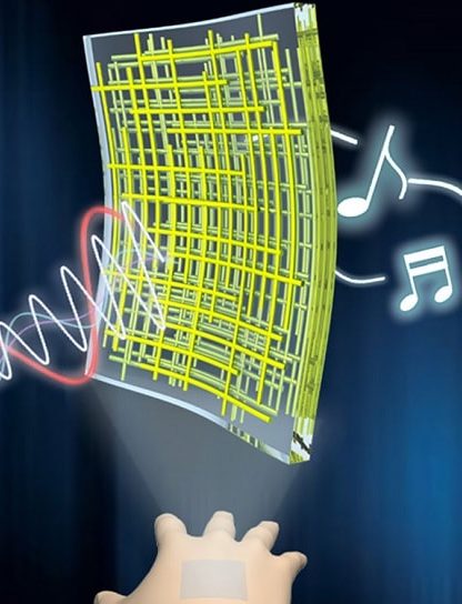 nanomembranes peau musique