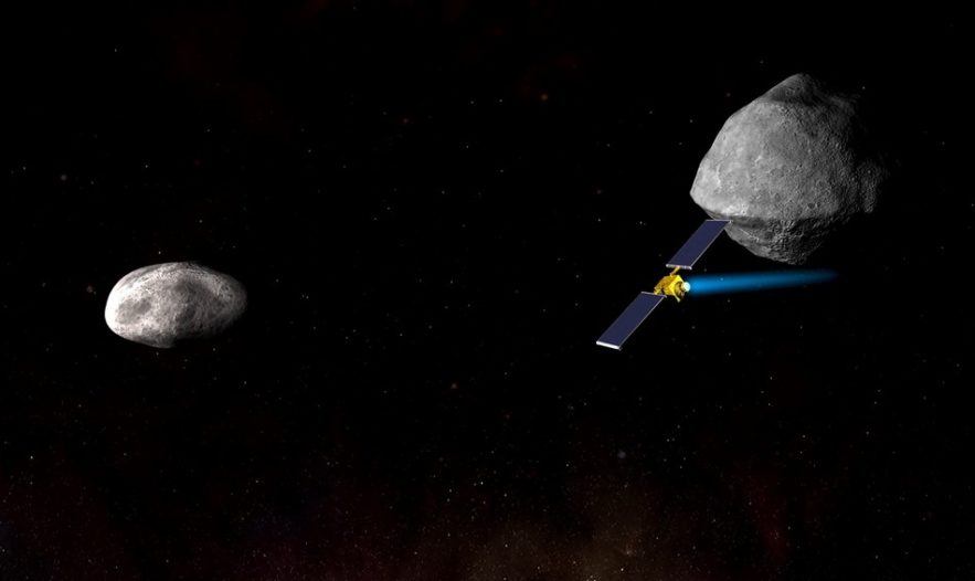 NASA vaisseau spatial DART mission asteroides protection planete