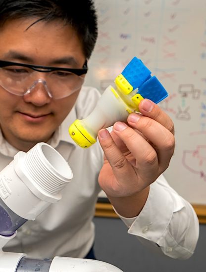 You Wu prototype robot detection fuites eau