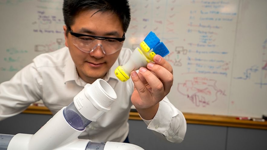 You Wu prototype robot detection fuites eau