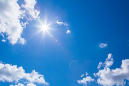 pourquoi ciel bleu