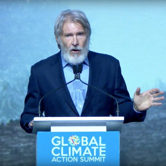 harrison ford global climate discours