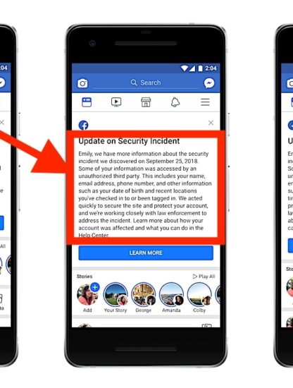 facebook faille septembre 2018 piratage comptes