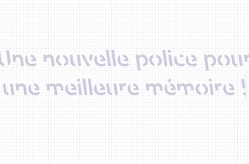 police ecriture favoriser memoire retention information cerveau