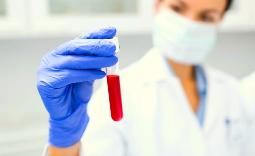 test sanguin infection bacterie