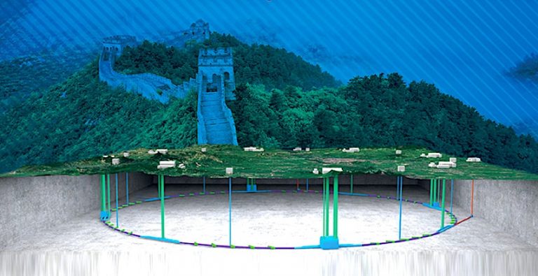 accelerateur particules chine 5 milliards 100 kilometres