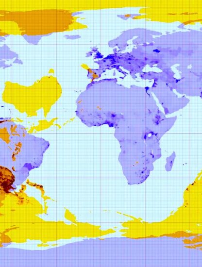 carte antipode