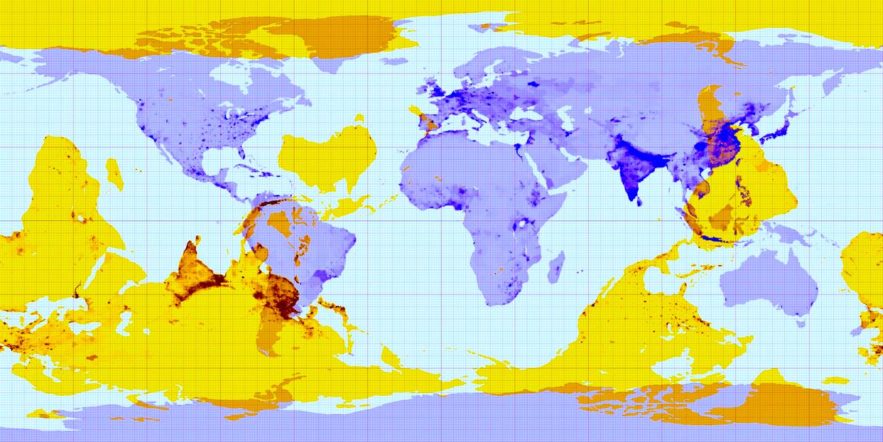 carte antipode