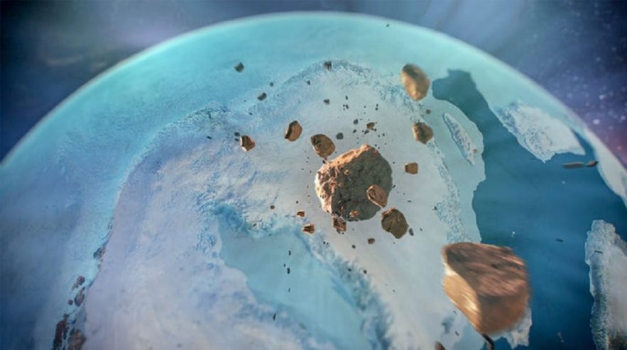 cratere impact asteroide groenland