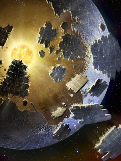 etoile megastructure extraterrestre alien sphere dyson