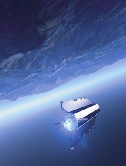 goce esa satellite antarctique