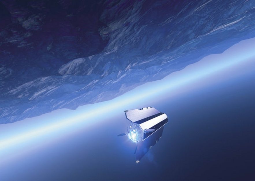 goce esa satellite antarctique