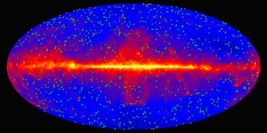 histoire rayonnement stellaire fermi