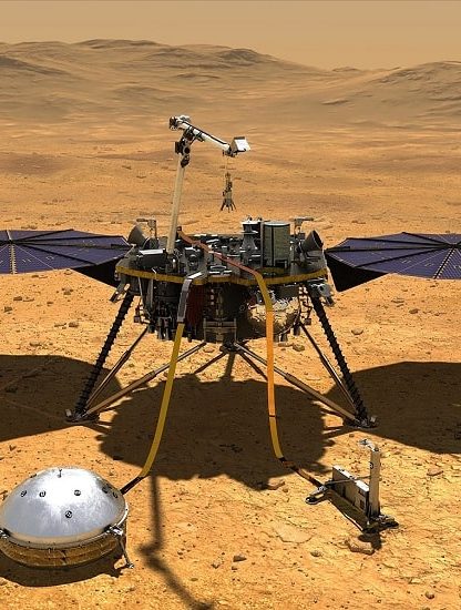 insight surface mars