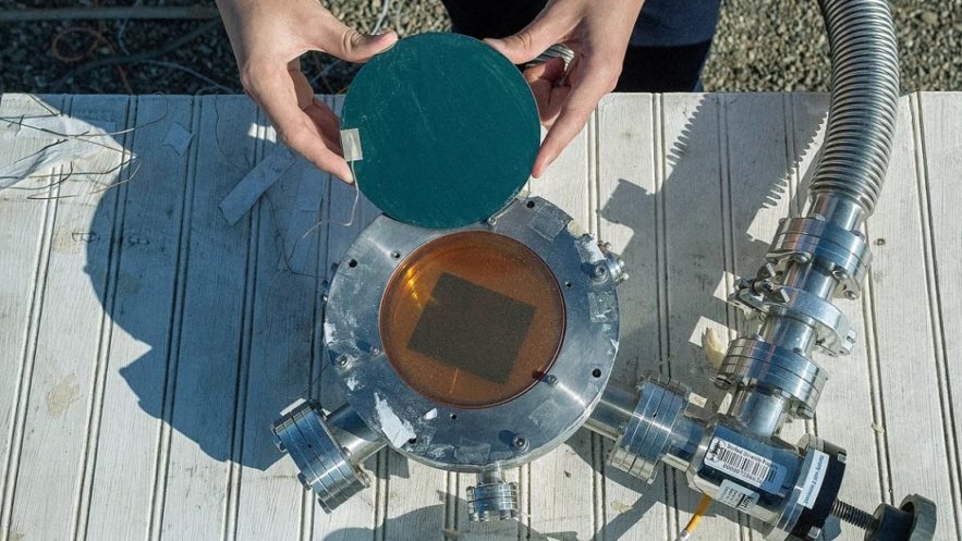prototype energie solaire chaleur espace
