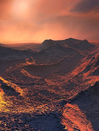 surface planete etoile barnard