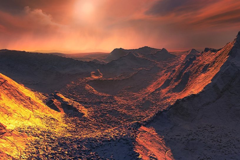 surface planete etoile barnard