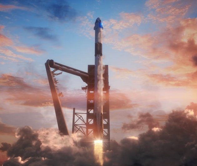 nasa SpaceX falcon9 crewdragon